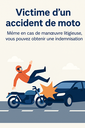 Victime d’un accident de moto : vos droits à indemnisation